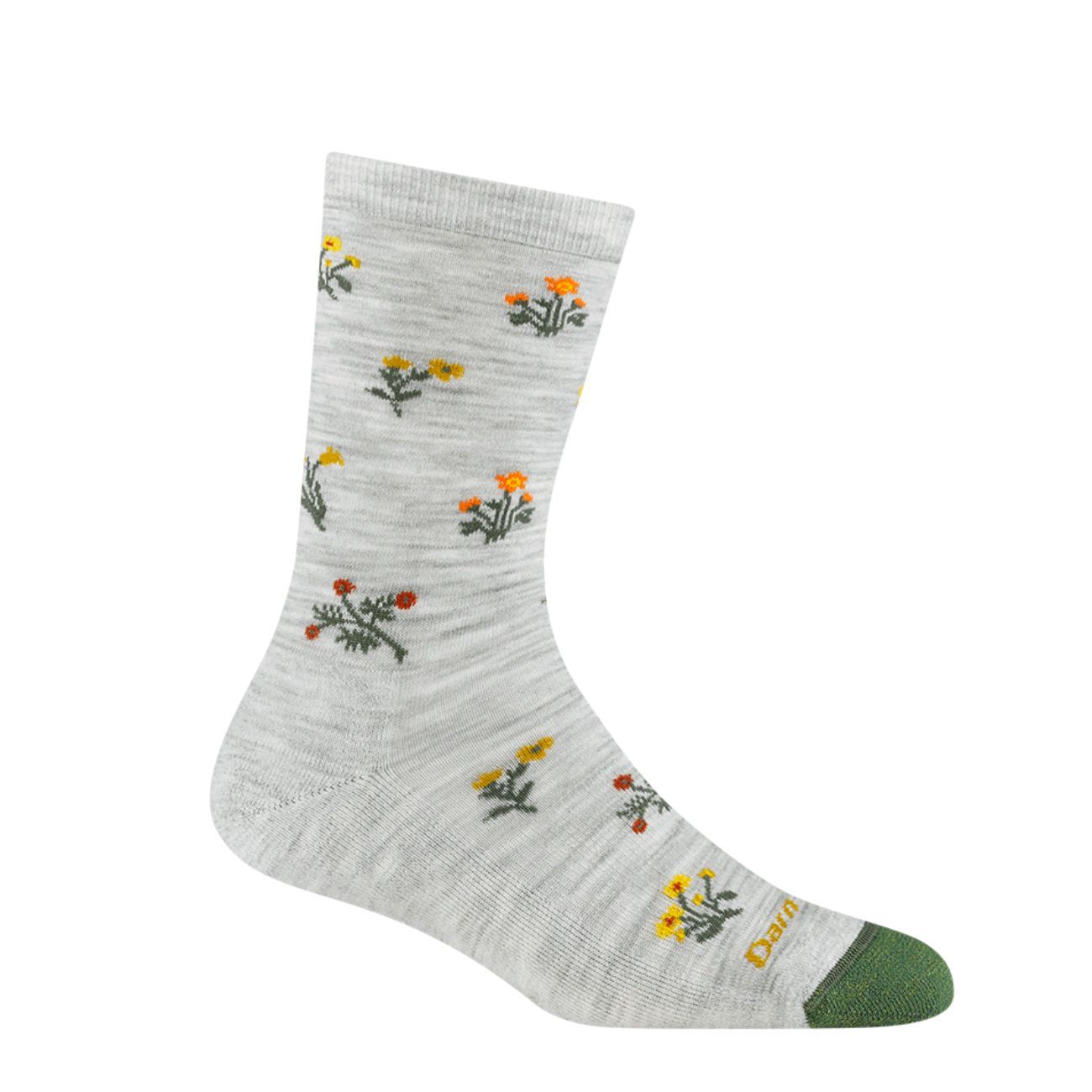 W Wildflower Crew Lightweight Lifestyle Sock