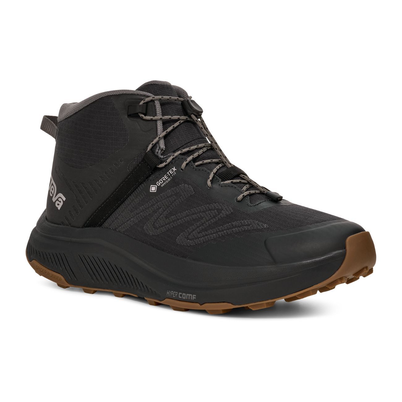 M Hurricane Trailsetter Mid GTX, Color: Black (BLK), Size: 12