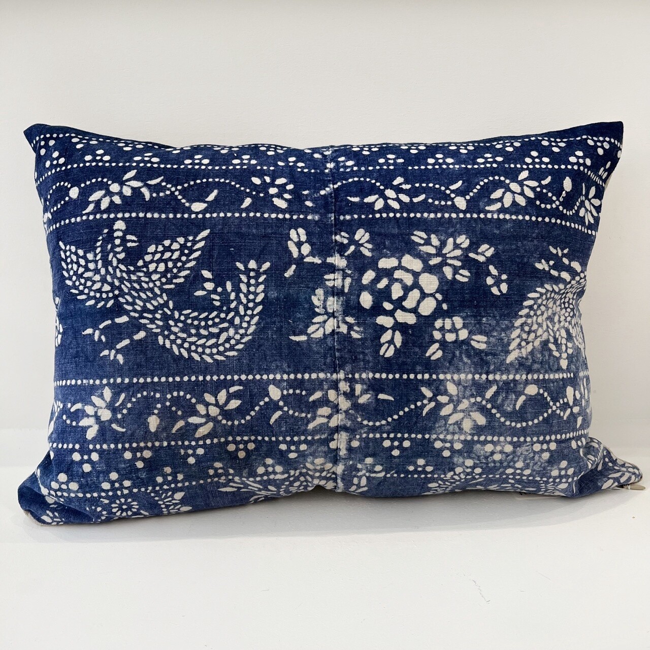 Antique Indigo Resist Pillow n. 2