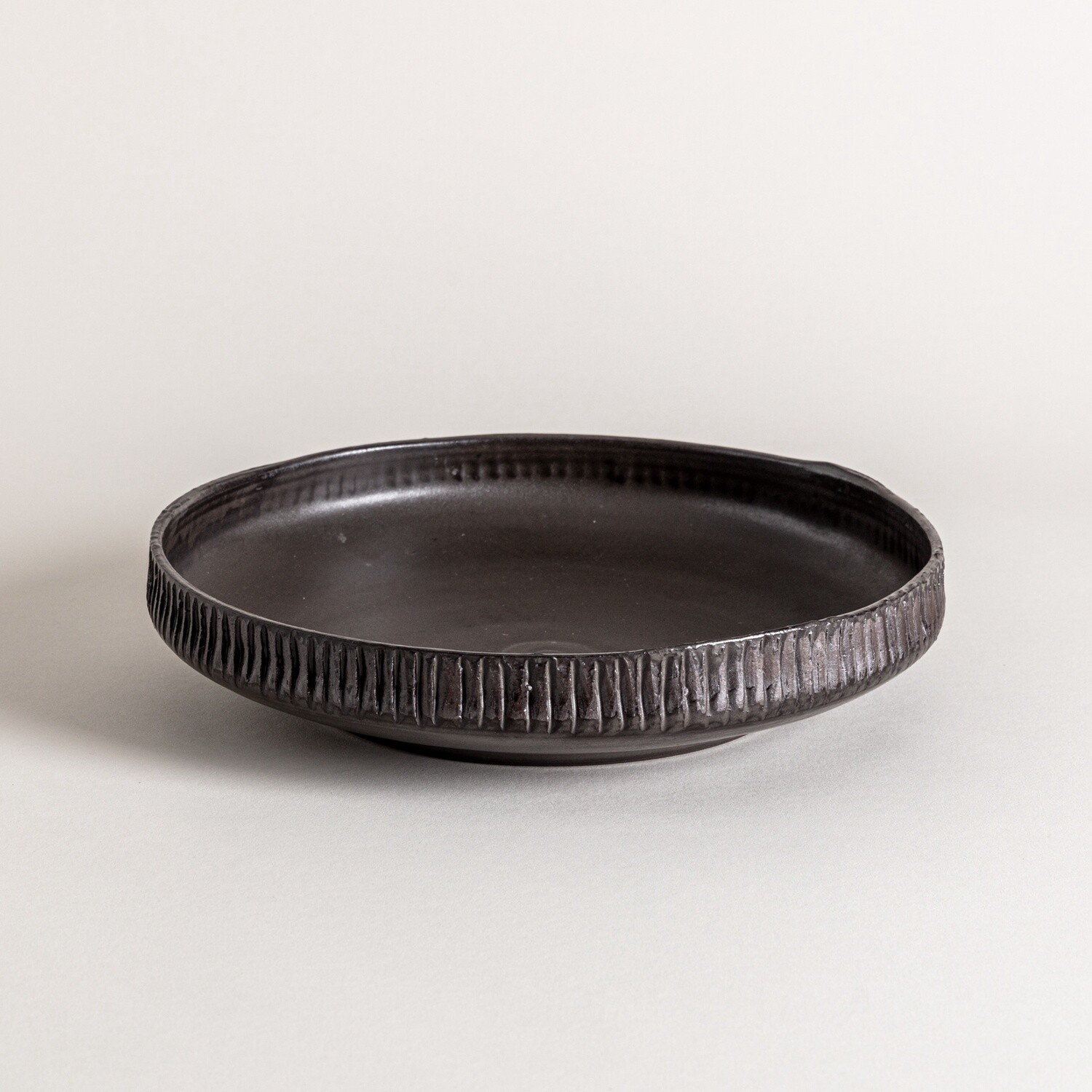 Landscape Serving Dish-Black