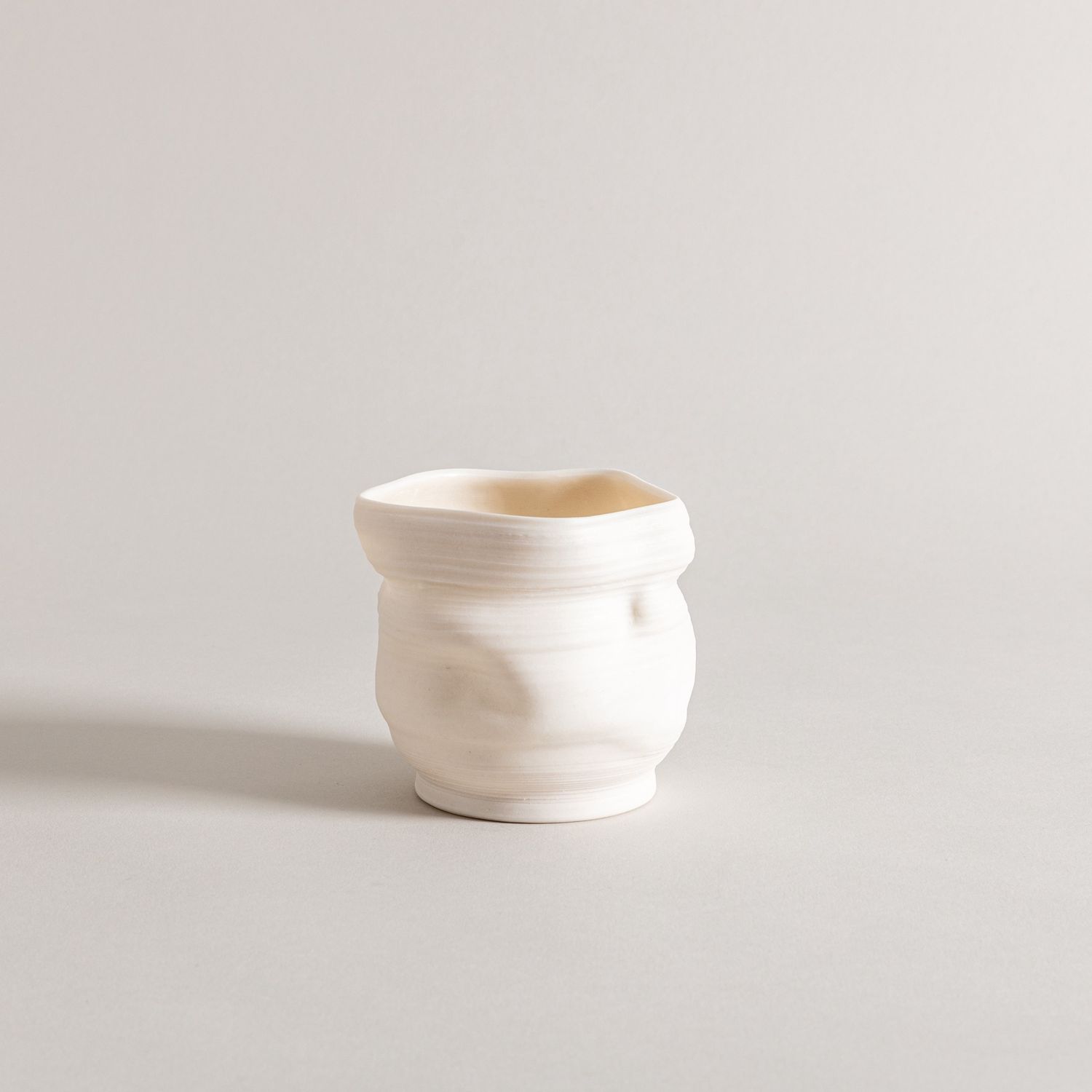 Wabi Sabi Porcelain Votive n. 11