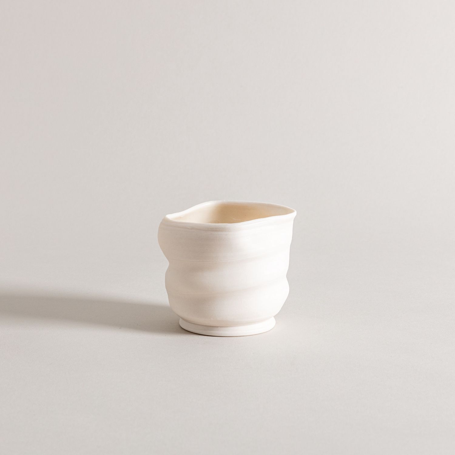 Wabi Sabi Porcelain Votive n. 17