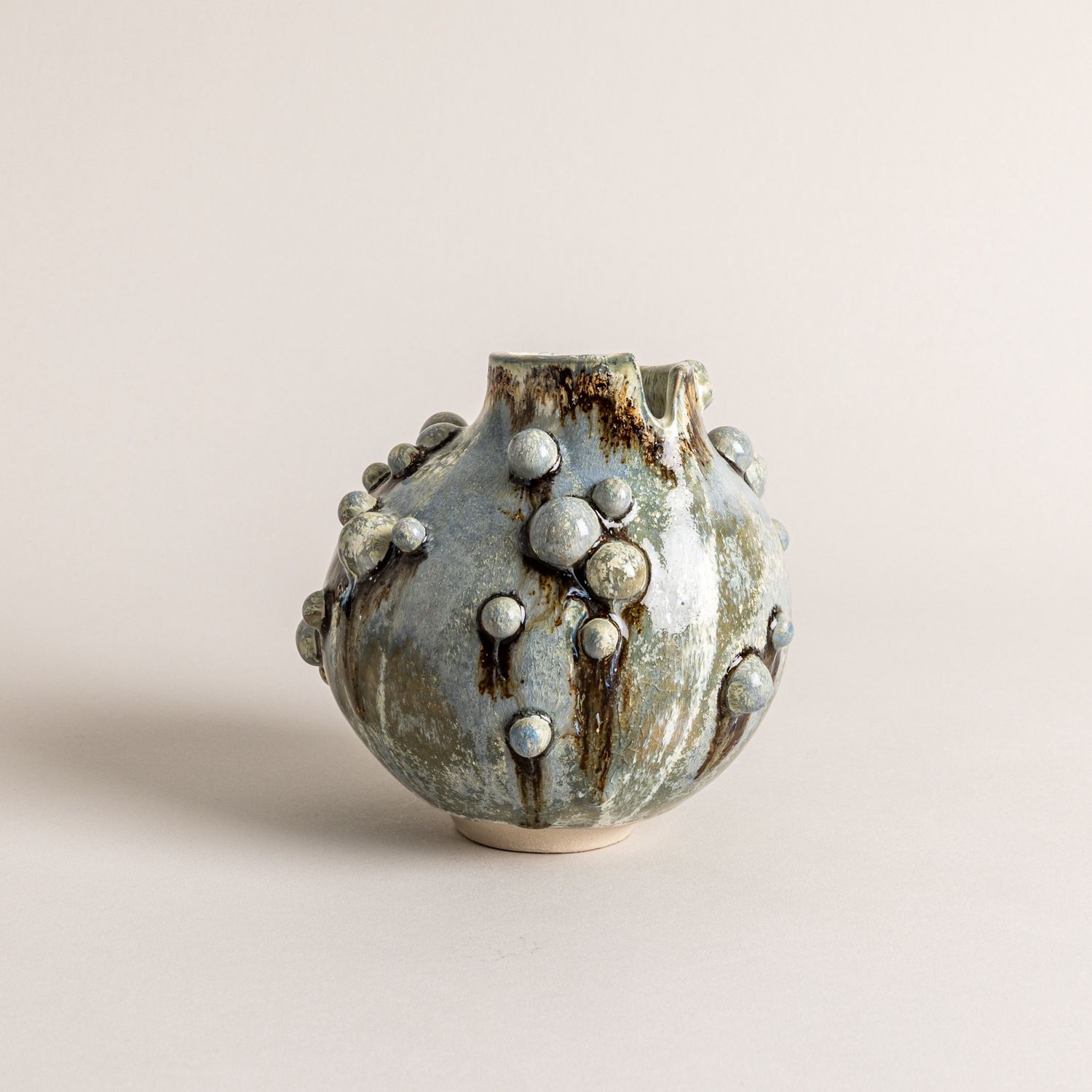 Light Blue Bubble Vase n. 2