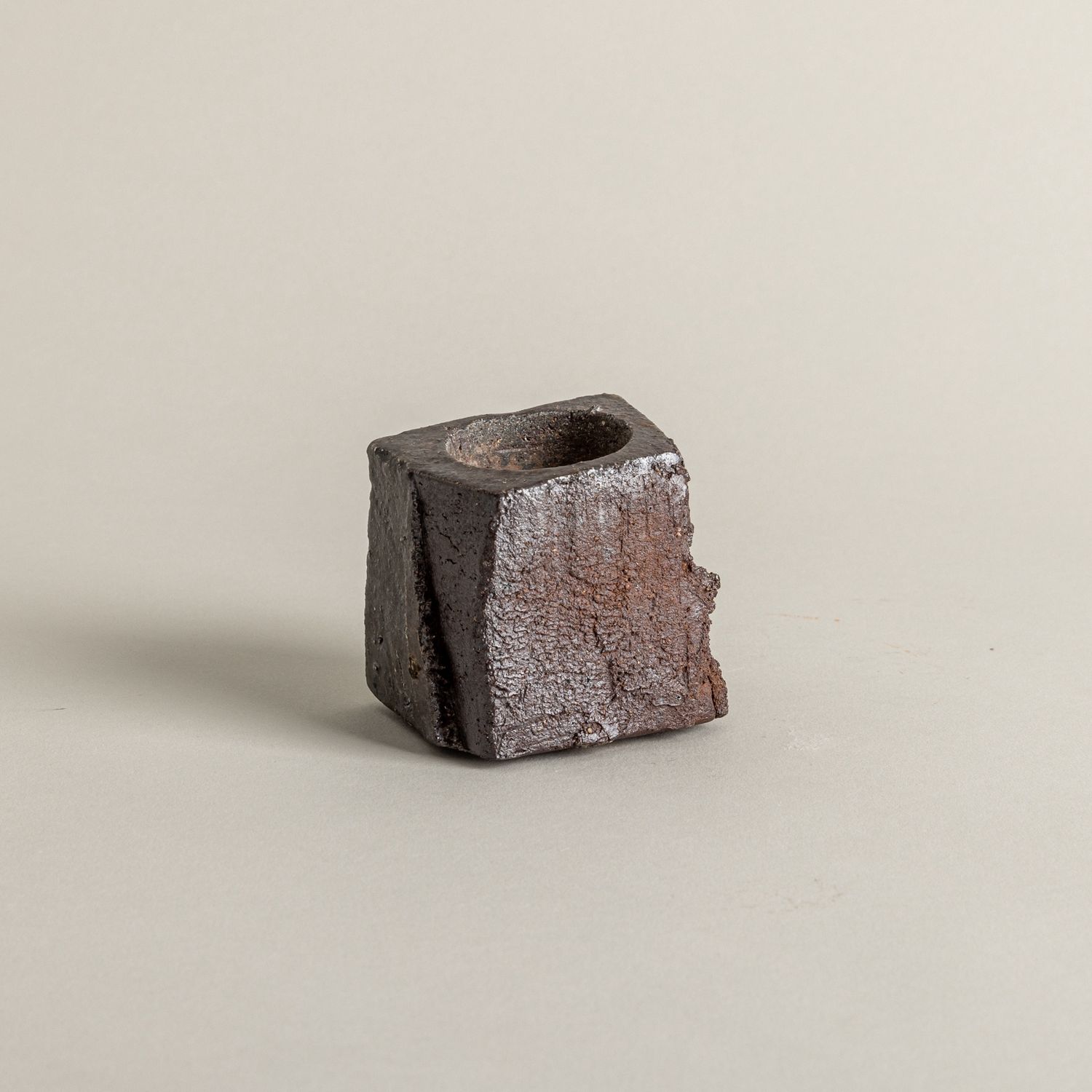 Kurinuki Candle Holder n. 1