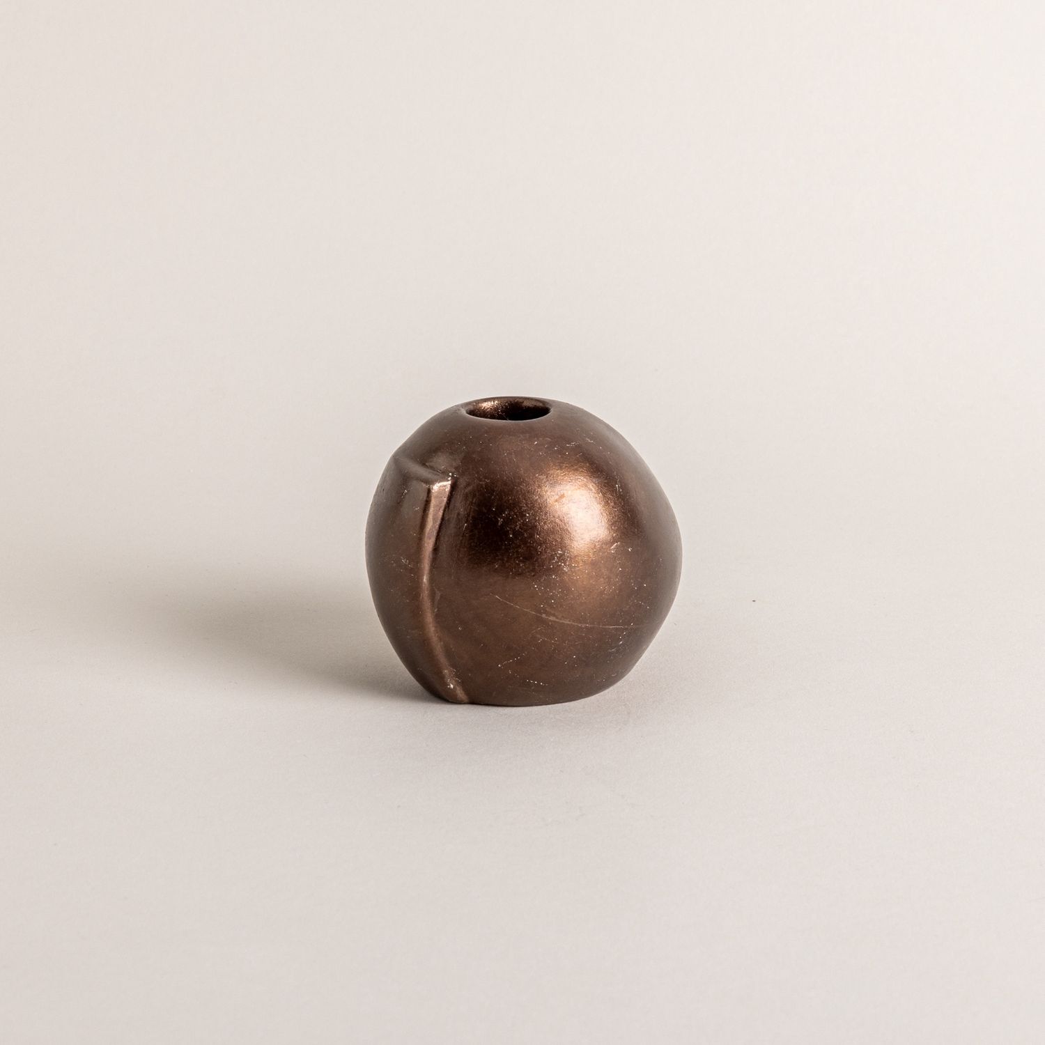 Short Nesting Candle Holder- Copper