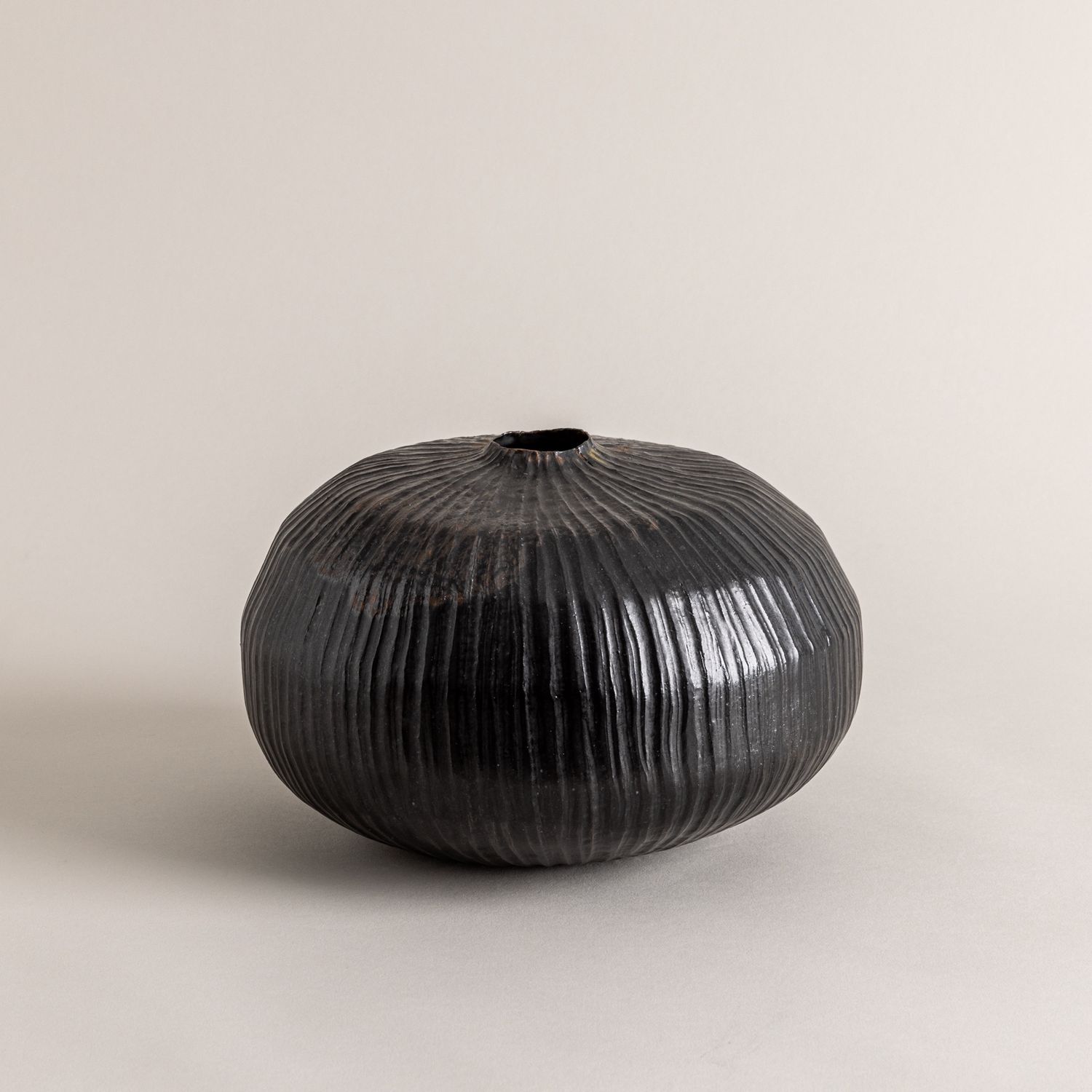 Black Stoneware Vessel n. 12
