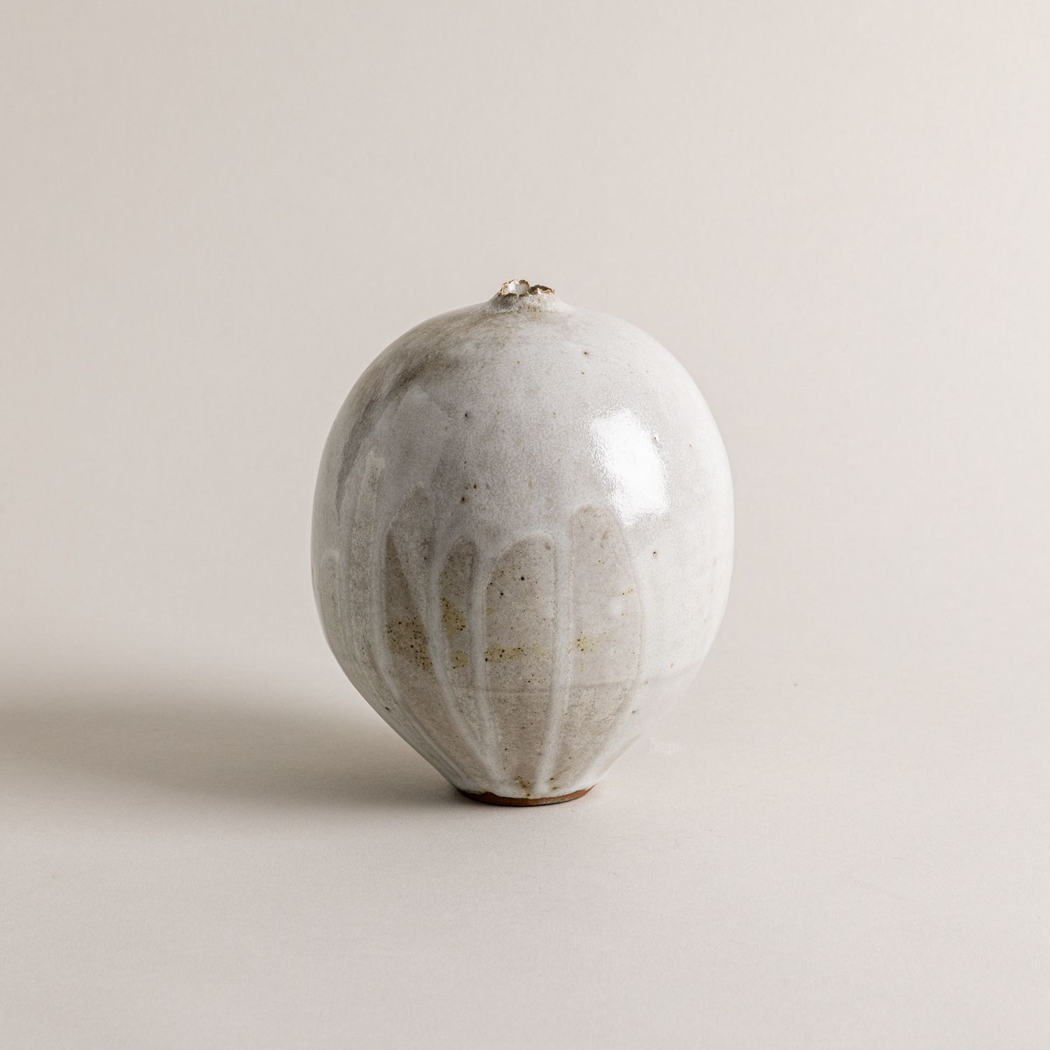 White Stoneware Vessel n. 20