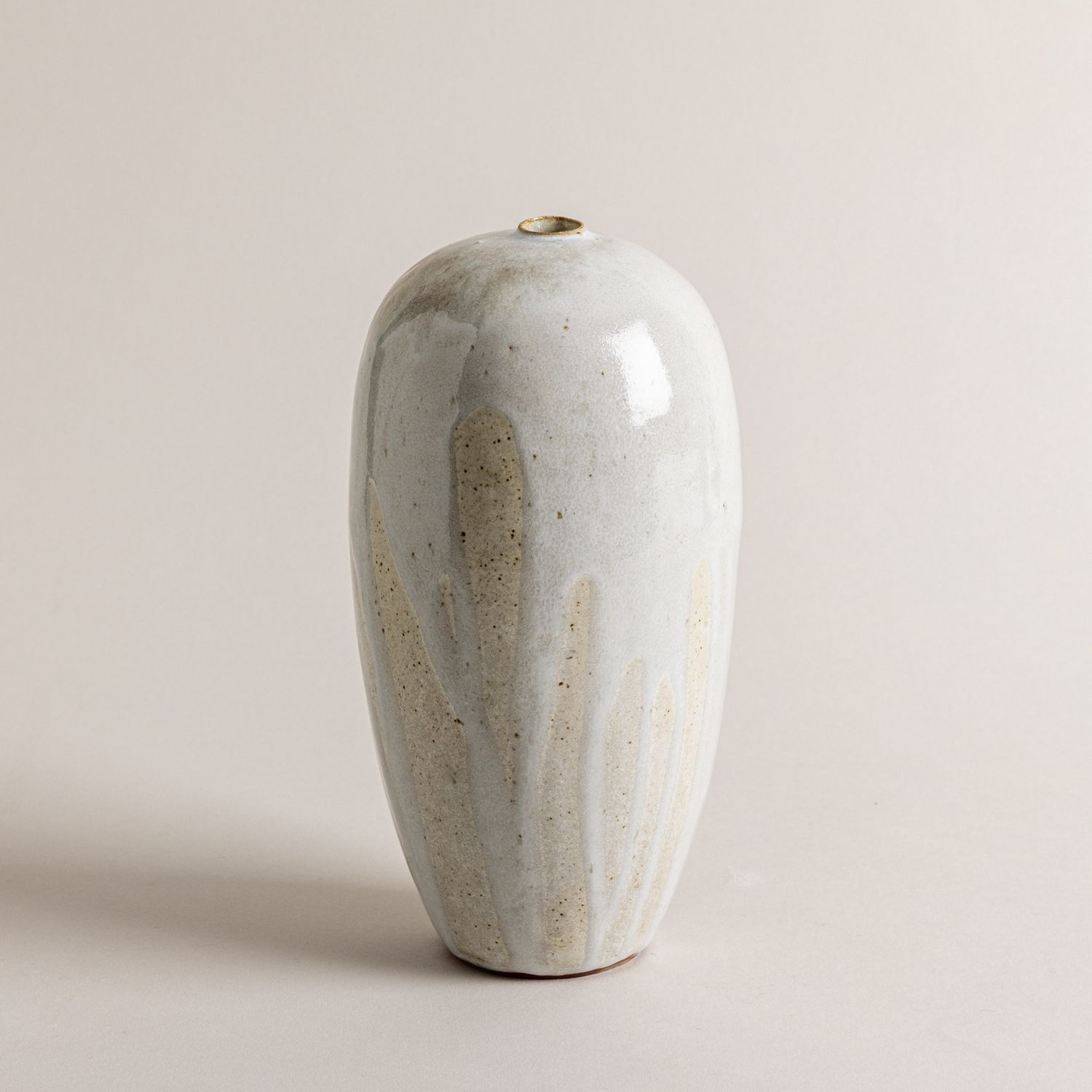 White Stoneware Vessel n. 19