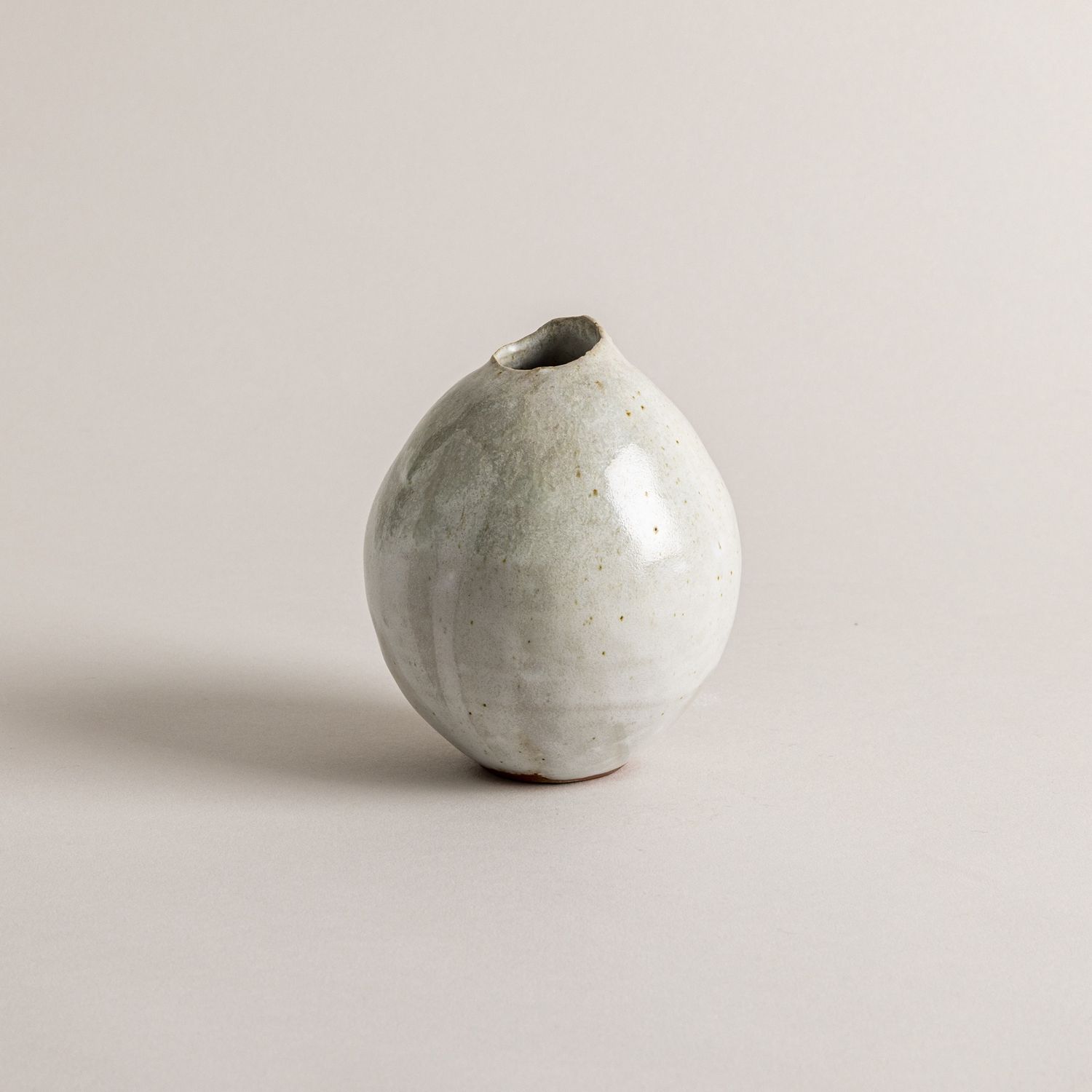 White Stoneware Vessel n. 23
