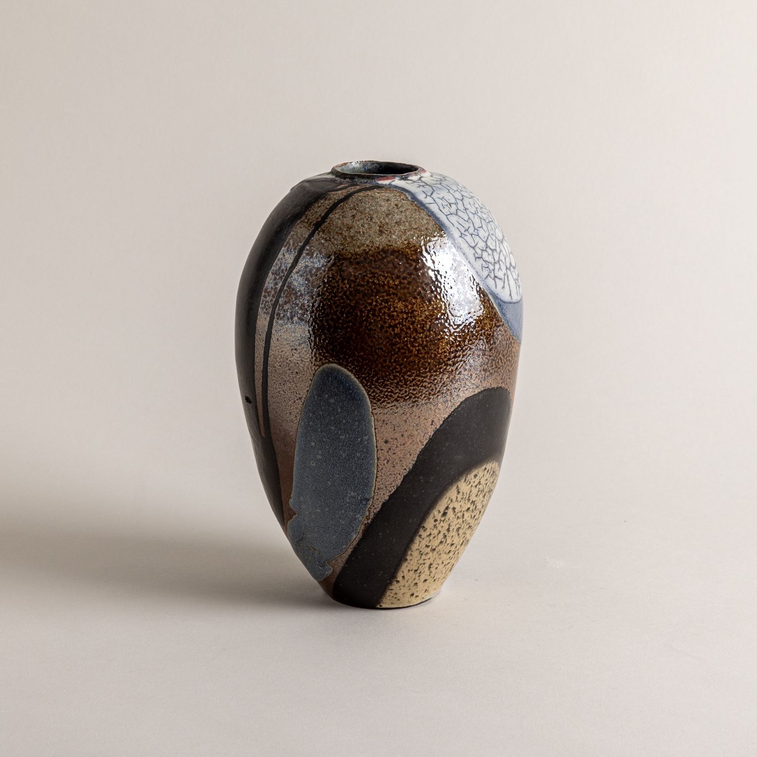 Crackle Stoneware Vessel n. 26