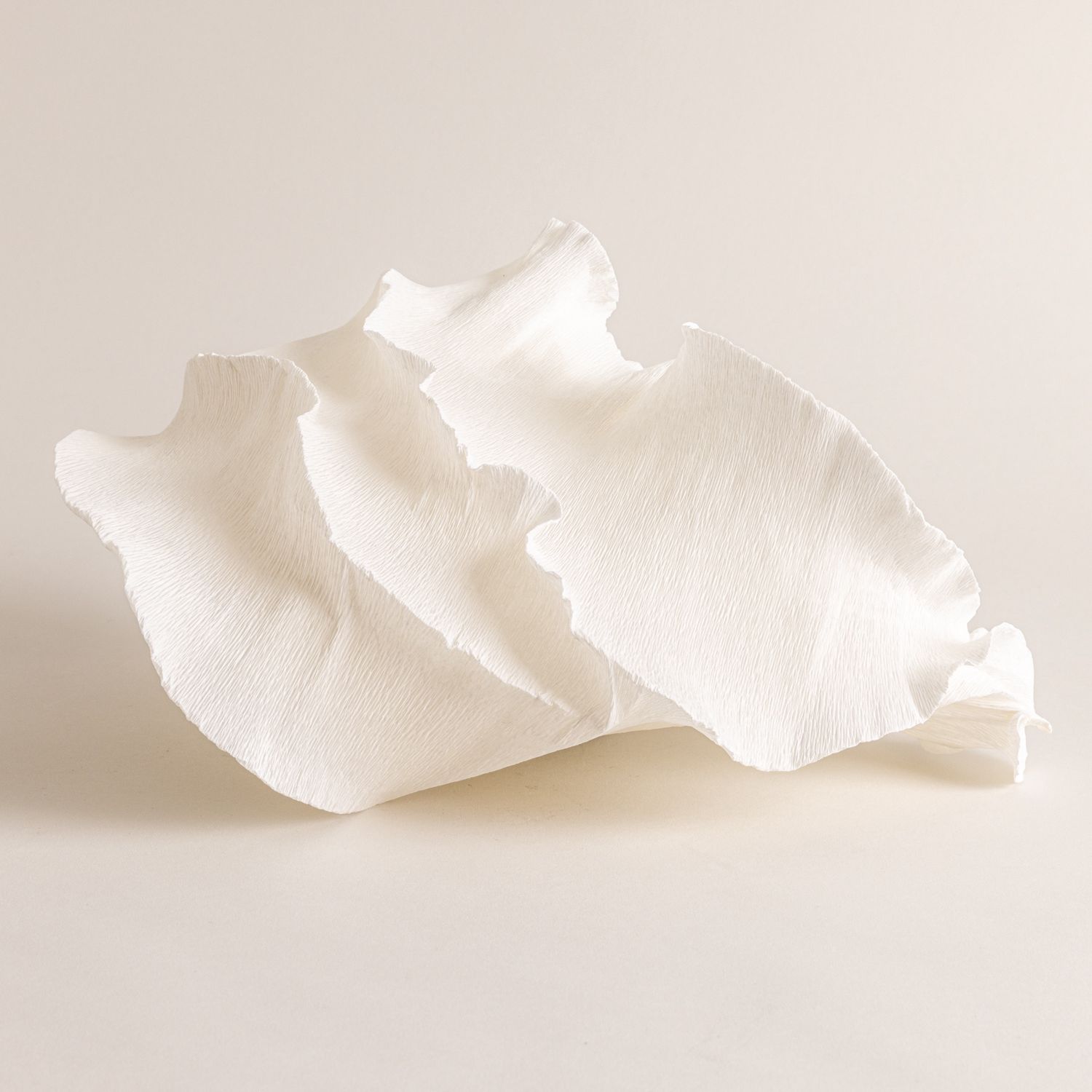 Shell Paper Light Sculpture n. 2