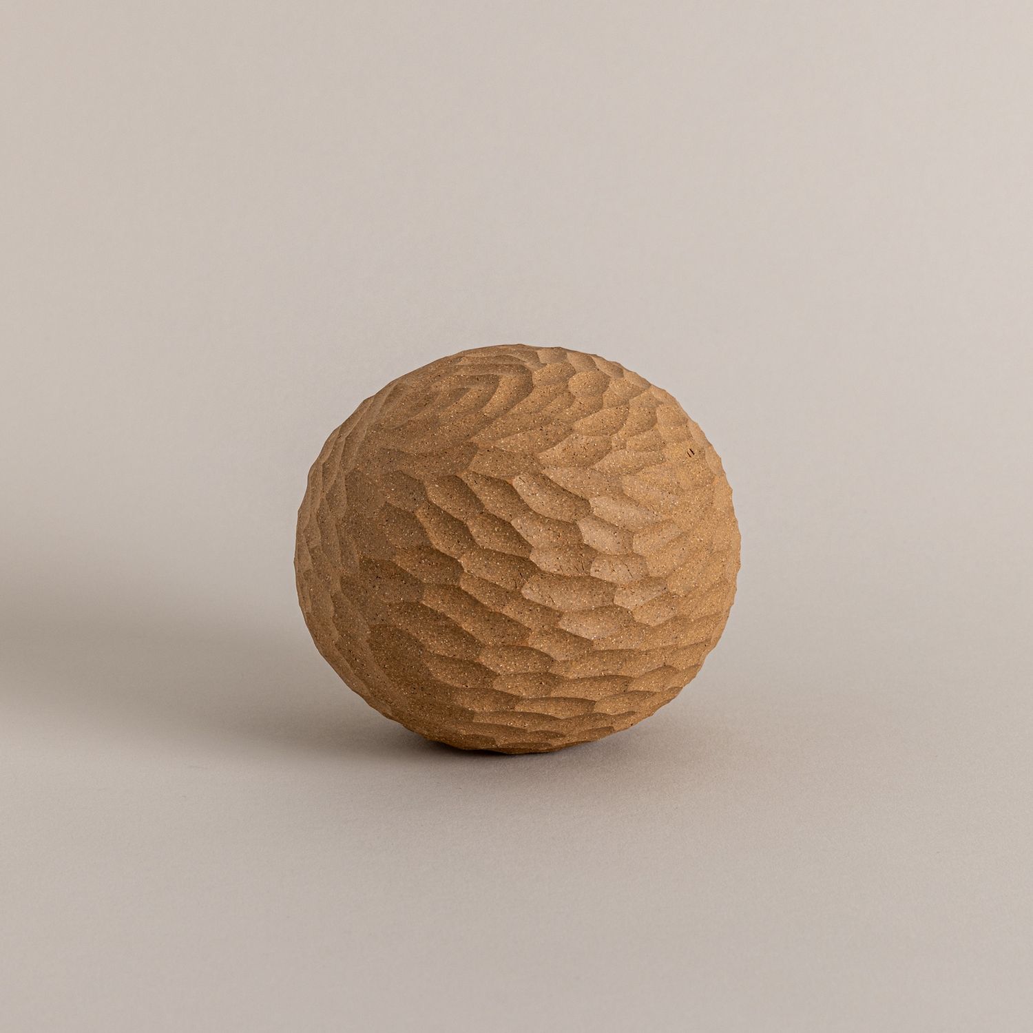 Toasted Stoneware Orb