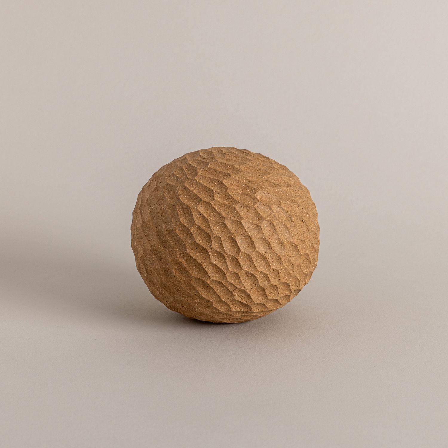 Toasted Stoneware Orb