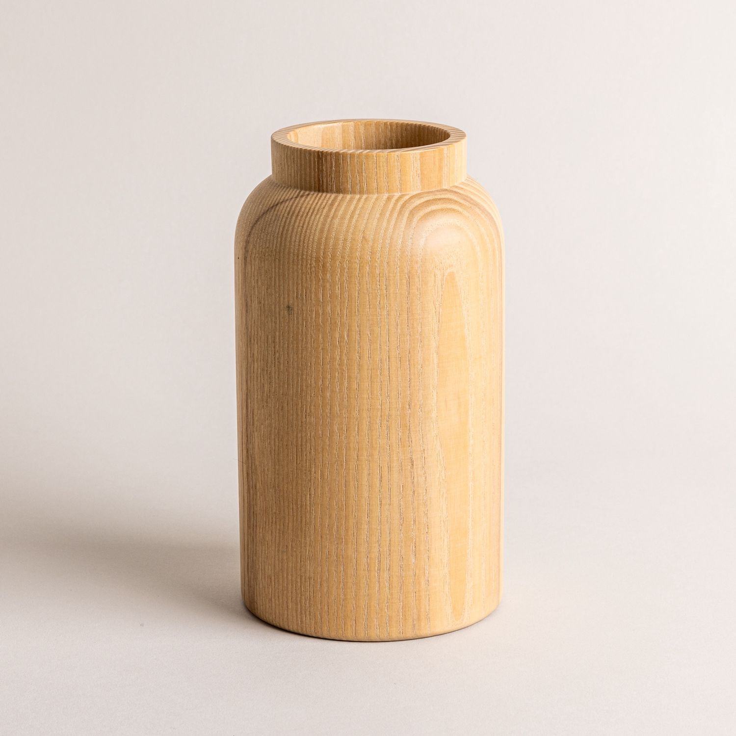 Pair of Hollow Form Jars