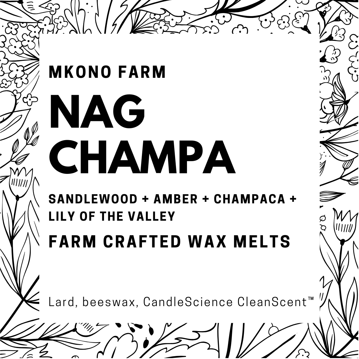Lard Candle - Nag Champa
