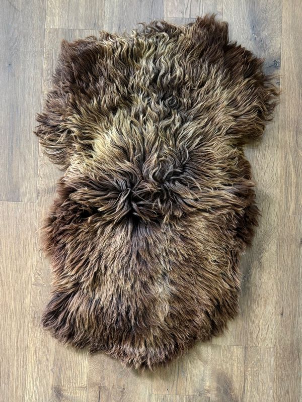 Brown & Dirty Blonde Hued Pelt Brown & Dirty Blonde Hued Pelt