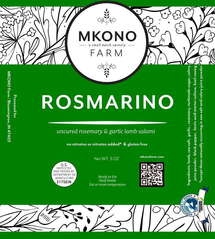 Salami (LAMB) | ROSMARINO Salami (LAMB) | ROSMARINO