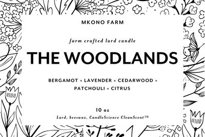 Lard Candle - The WOODLANDS Lard Candle - The WOODLANDS
