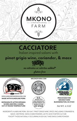 Salami | CACCIATORE (Pork)