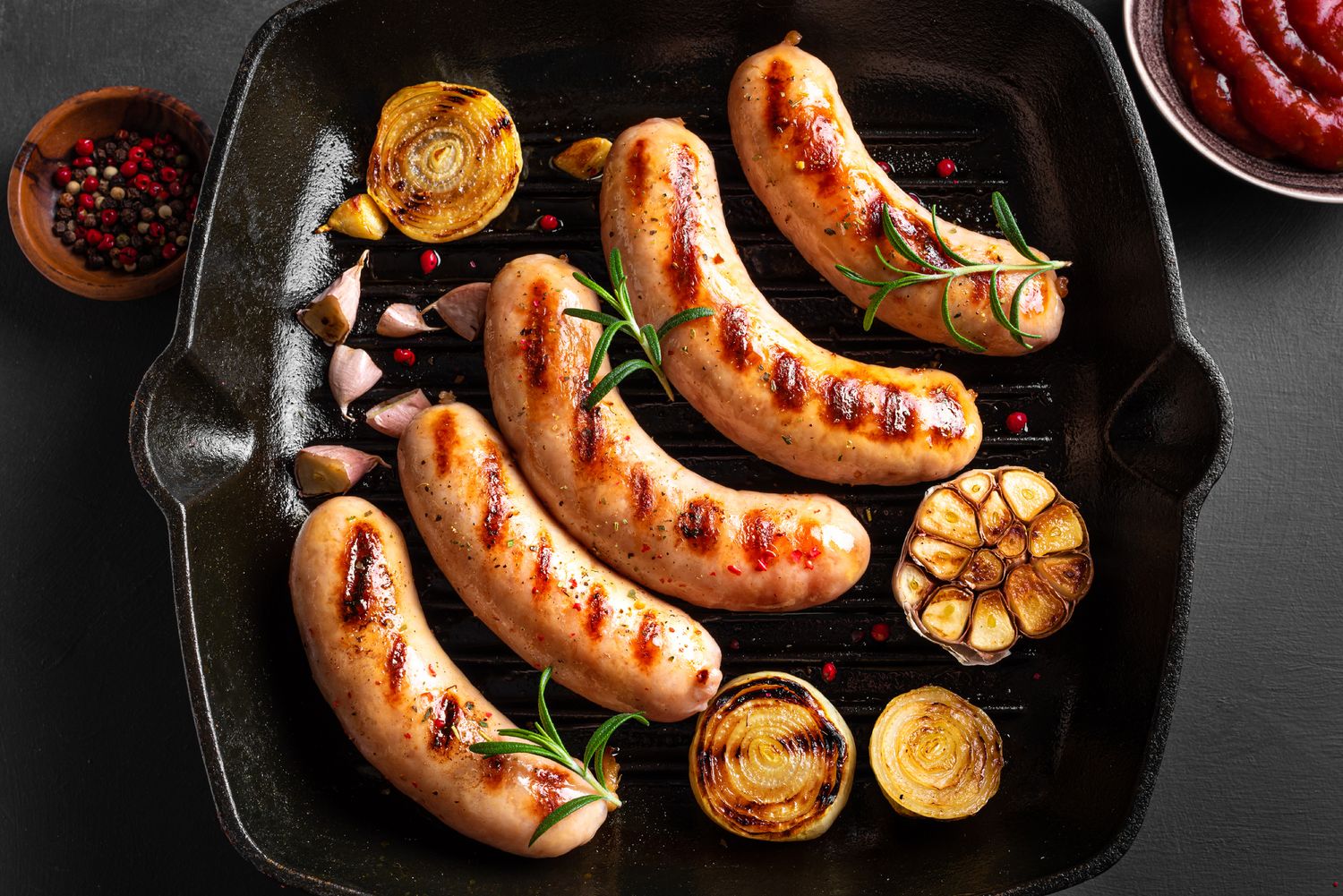 Indian curry lamb bratwurst from pasture-raised Navajo Churro lamb - Mkono Farm