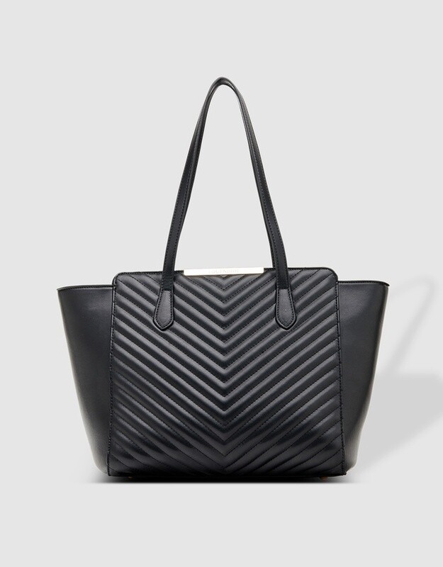 Frankfurt quilted tote bag