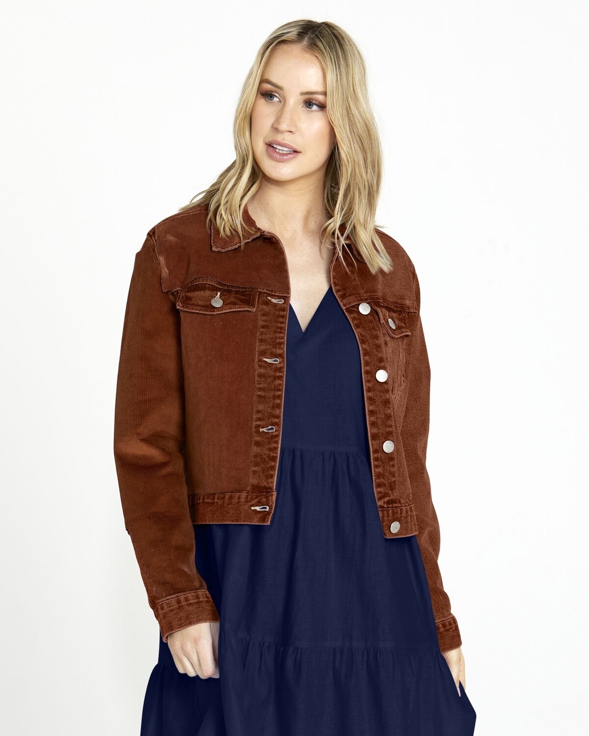 Lilah Cord jacket