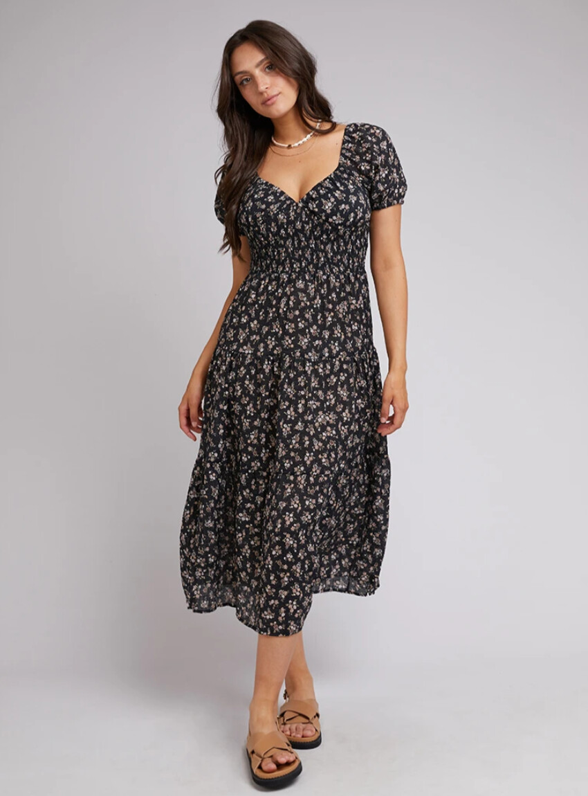 Maya Floral Maxi dress