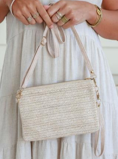 Woven Pouch Bag