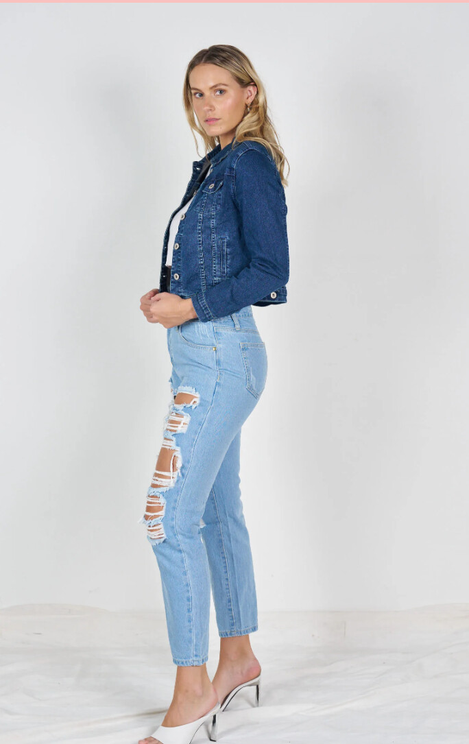 7042  Bonnie Denim Jacket