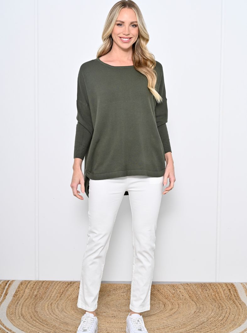 Stretch Cotton Pants