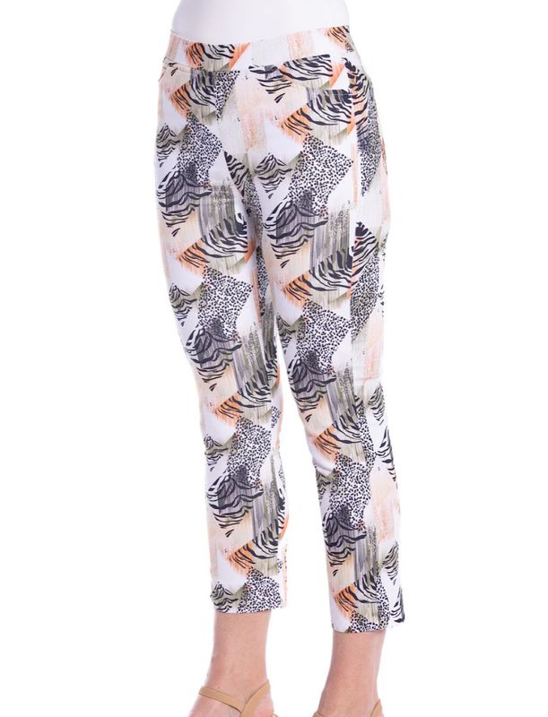 CLM481 Animal print pants