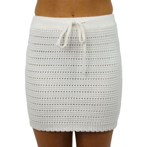 Changu women&#39;s crochet mini skirt