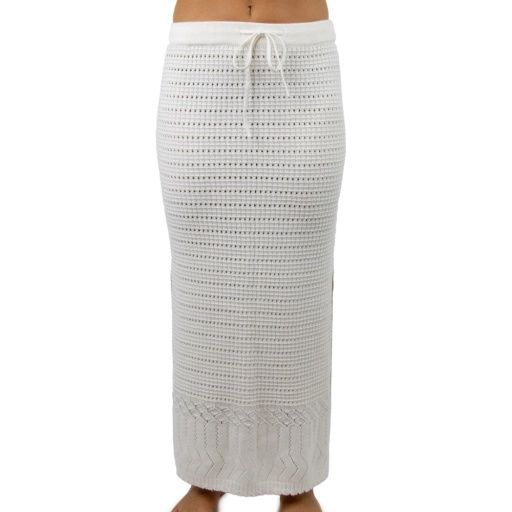 Malibu women&#39;s crochet long skirt