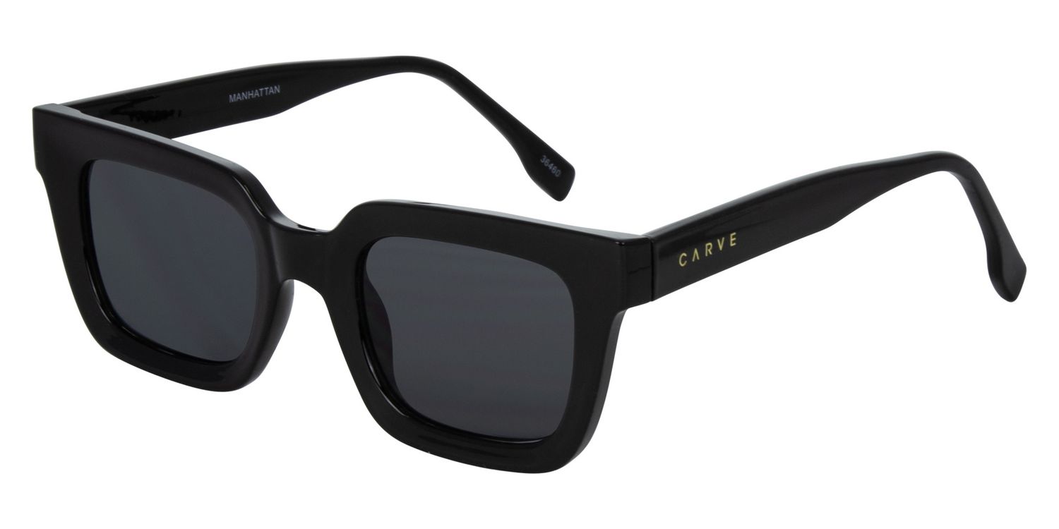 Manhattan Carve sunglasses, Colour: Gloss Black