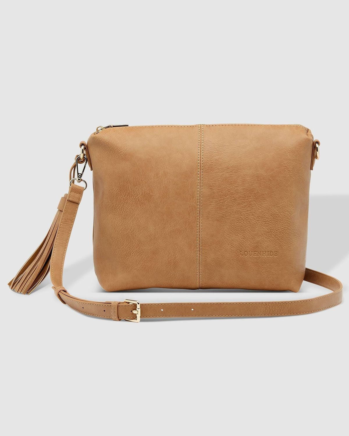 Kasey stripe crossbody bag