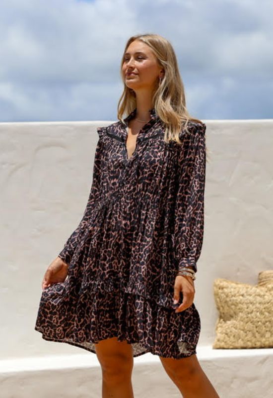 Animal print dress