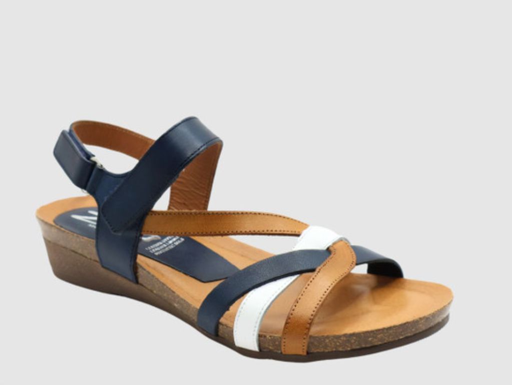 Zeta Ocean Cuero/Blanco/Marino, Size: 37