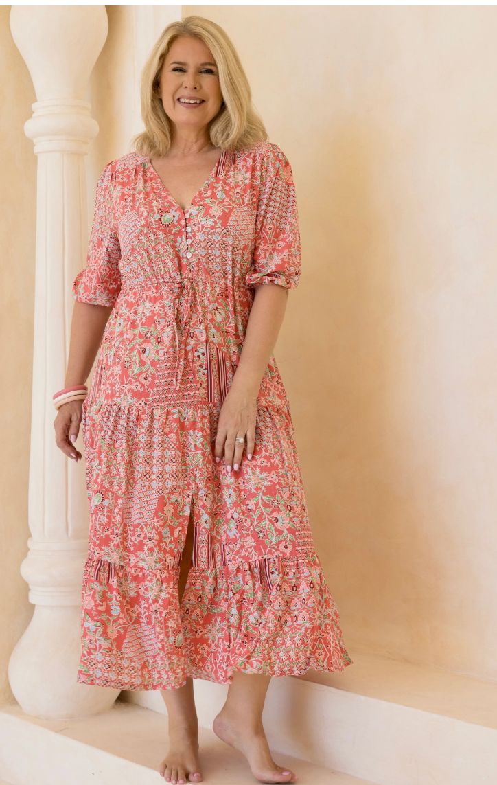 VBLD734 Pamela Midi Dress