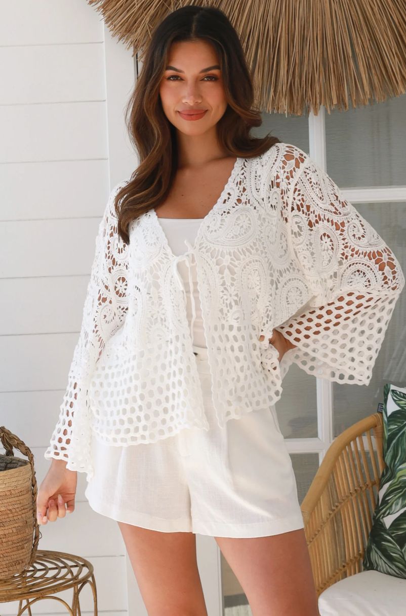 Roxy Crochet Top LY267