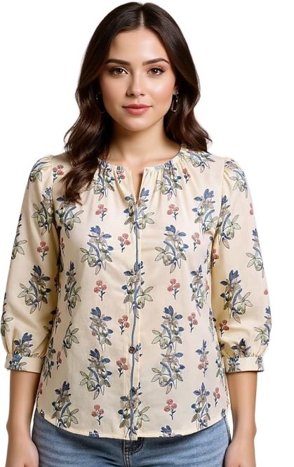 Button Front Shirt CLM553