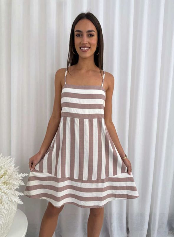 A57885 Striped Dress