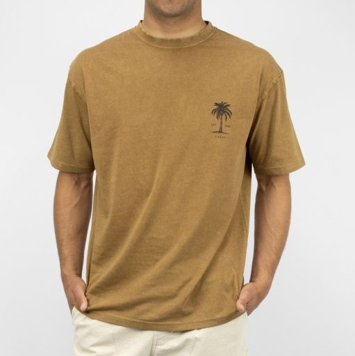 areca mens oversized short sleeve tee