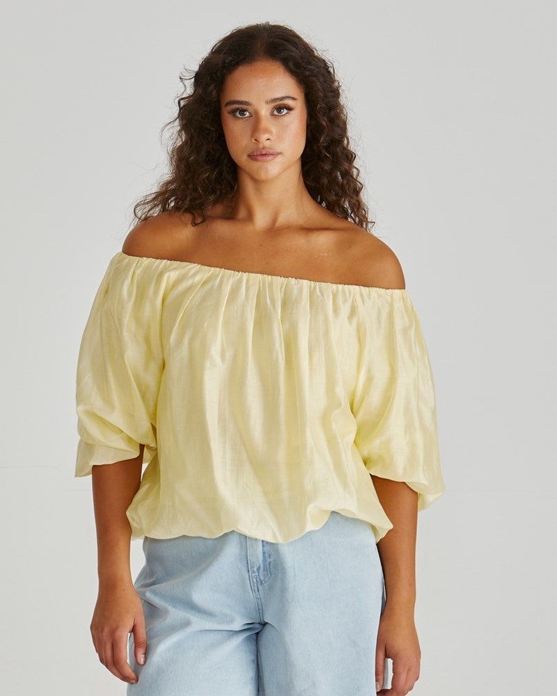 Sofie off shoulder top by Sass