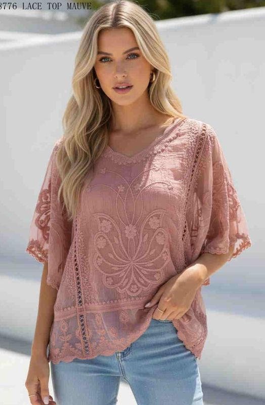 A8776 Lacey Top