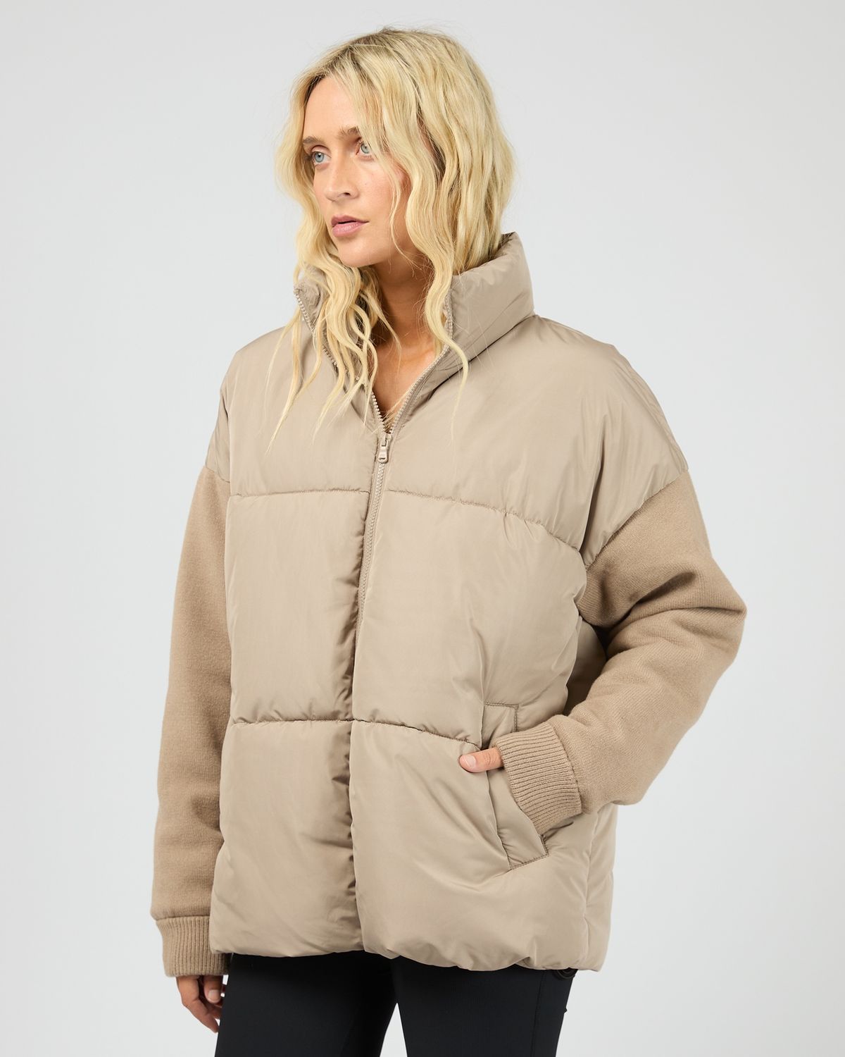 LUXE KNIT PUFFER