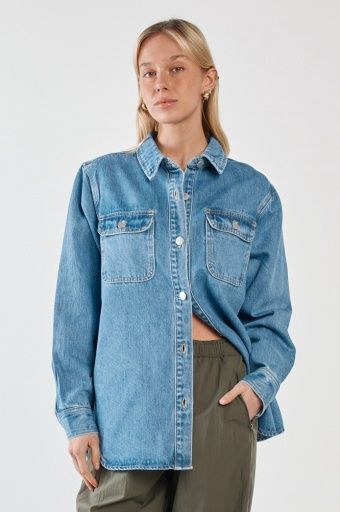 AVELINE DENIM SHIRT