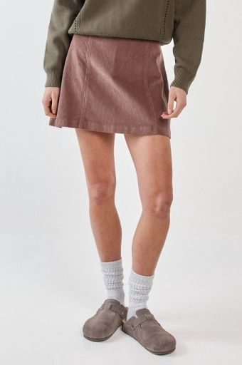 PARCO CORD MINI SKIRT