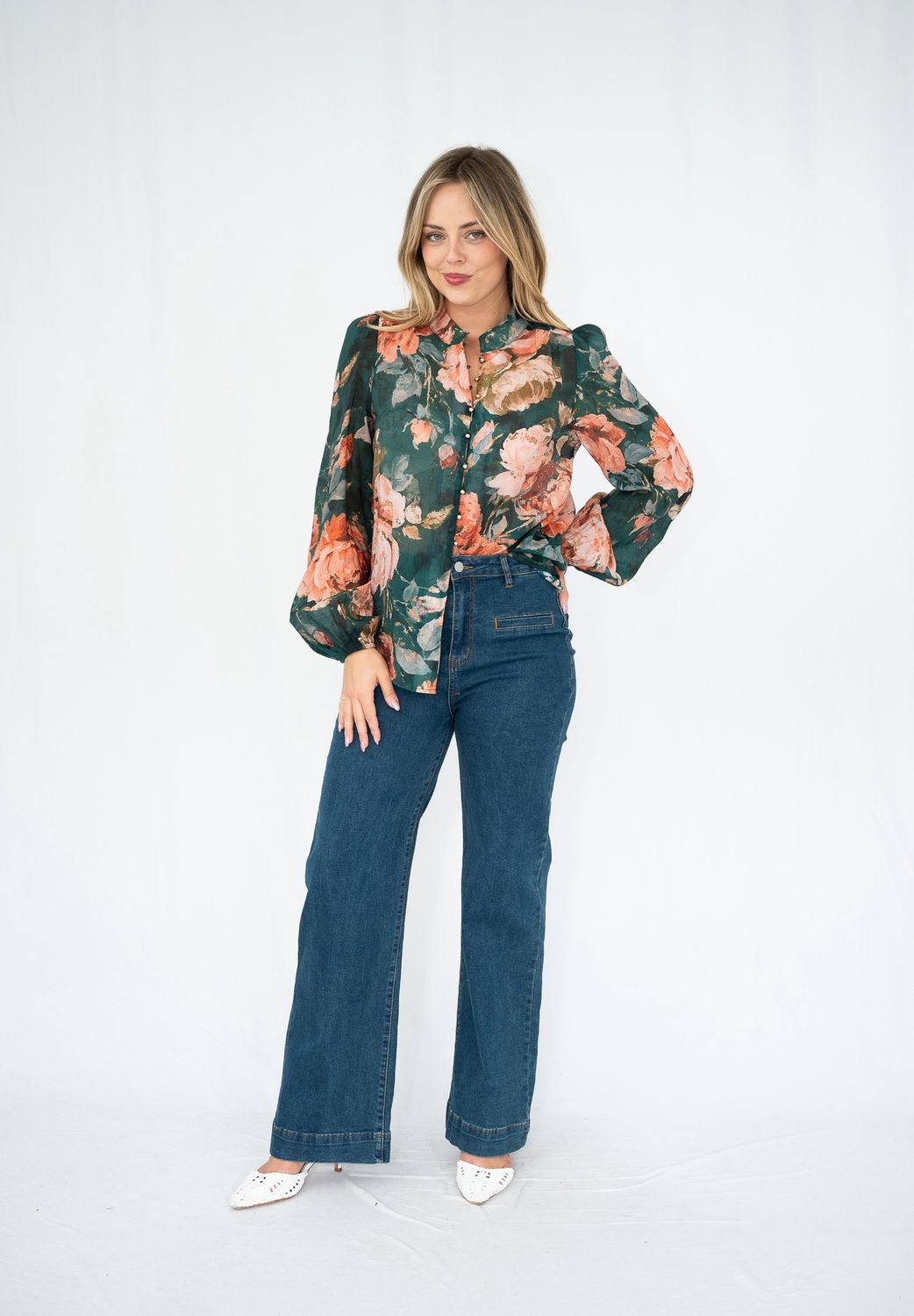 T1839 Rose Garden Top