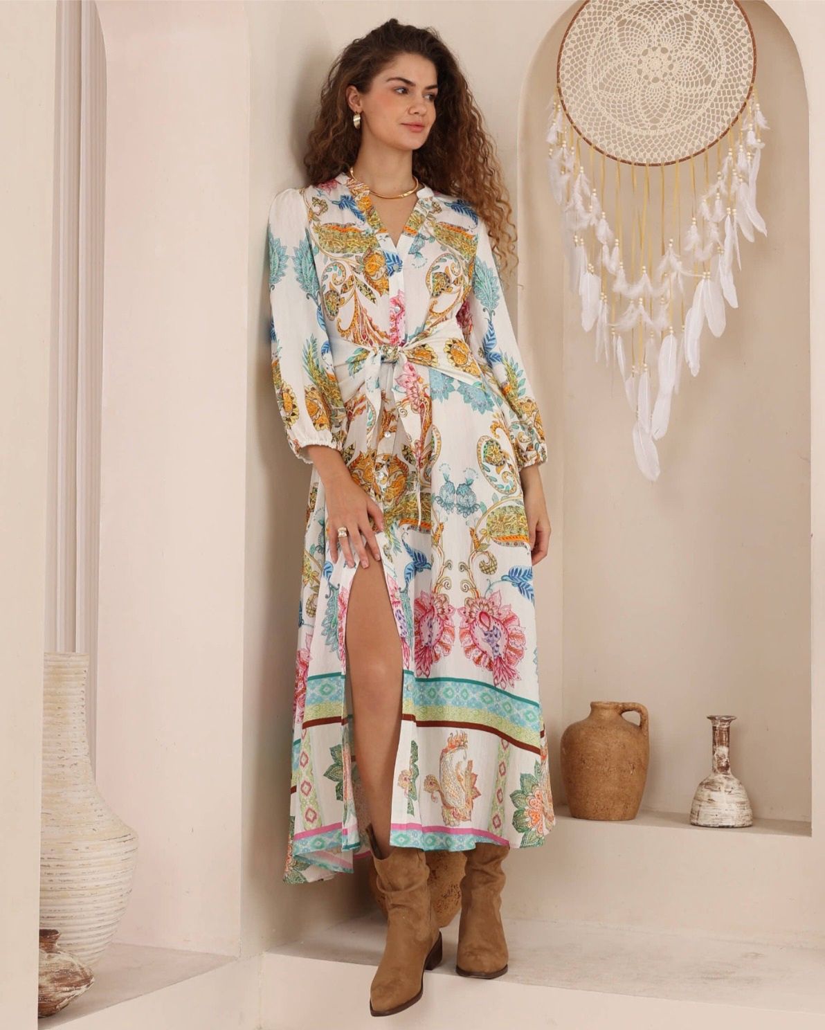 Willa Tie front Dress