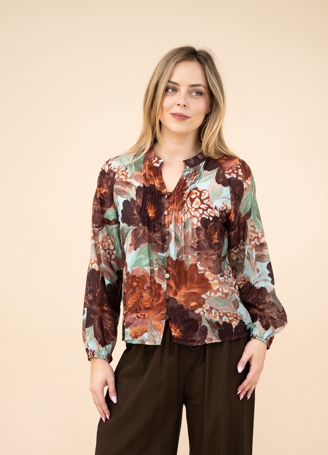 T2078  Leopard Peony  Top
